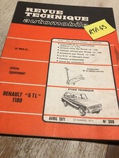 Revue technique Renault R6