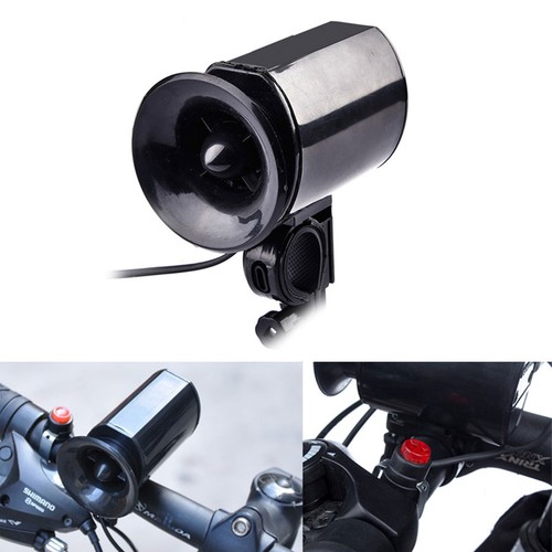 6-Sound Electronic Bike Horn 142dB Super-Loud Bicycle Bell Ring Alarm - Picture 10 of 11