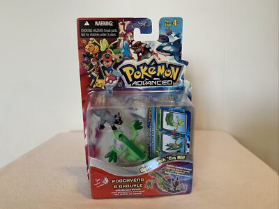 Pokemon Advanced - Poochyena & Grovyle 2 Pack Figure Set WB Kids