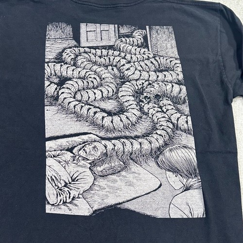 Junji Ito Men's Large Long Sleeve Double-Sided Horror Manga Anime Dear Ancestors - Picture 6 of 10