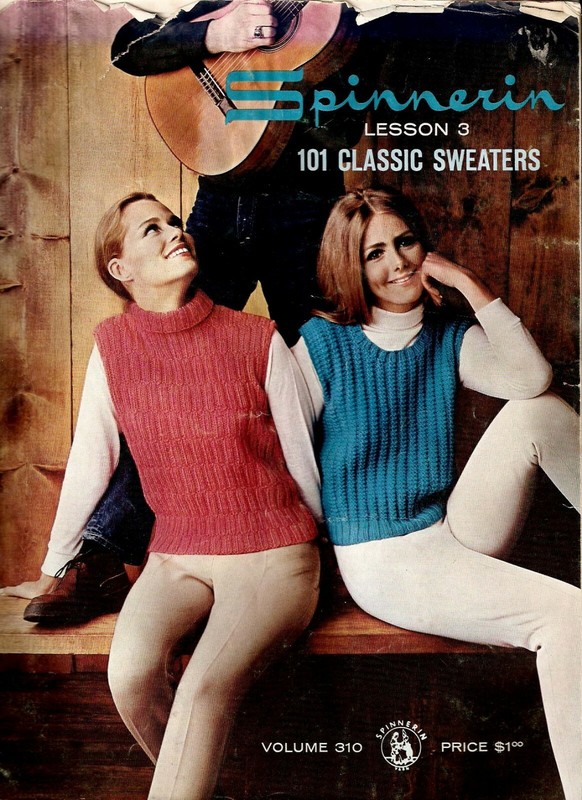 Spinnerin, lesson 3: 101 classic sweaters, vol. 310