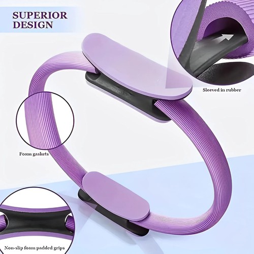 1 Stück Yoga Fitness Ring Kreis Pilates für Frauen Körpertraining Gym Power Twister - Bild 11 von 22