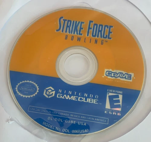 Strike Force Bowling (Nintendo GameCube, 2005) Disc Only