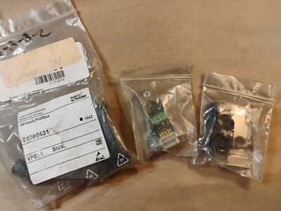 Krom Schroder Honeywell Variosub Profibus 9 Pin Plug Connector 74960431