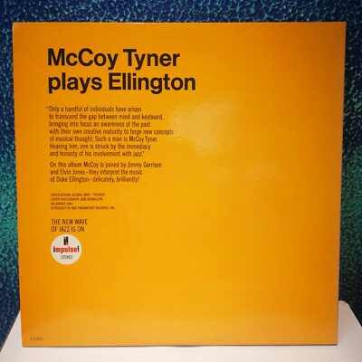 McCoy Tyner Plays Ellington 1976 post bop jazz Japan press vinyl