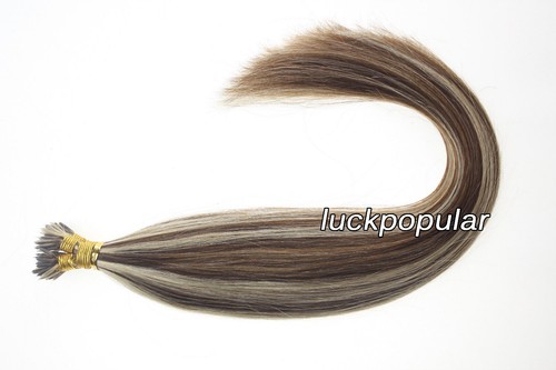 Extensiones de cabello humano Remy de doble dibujo con palo de queratina I punta Fusion 1 g de espesor - Imagen 78 de 96