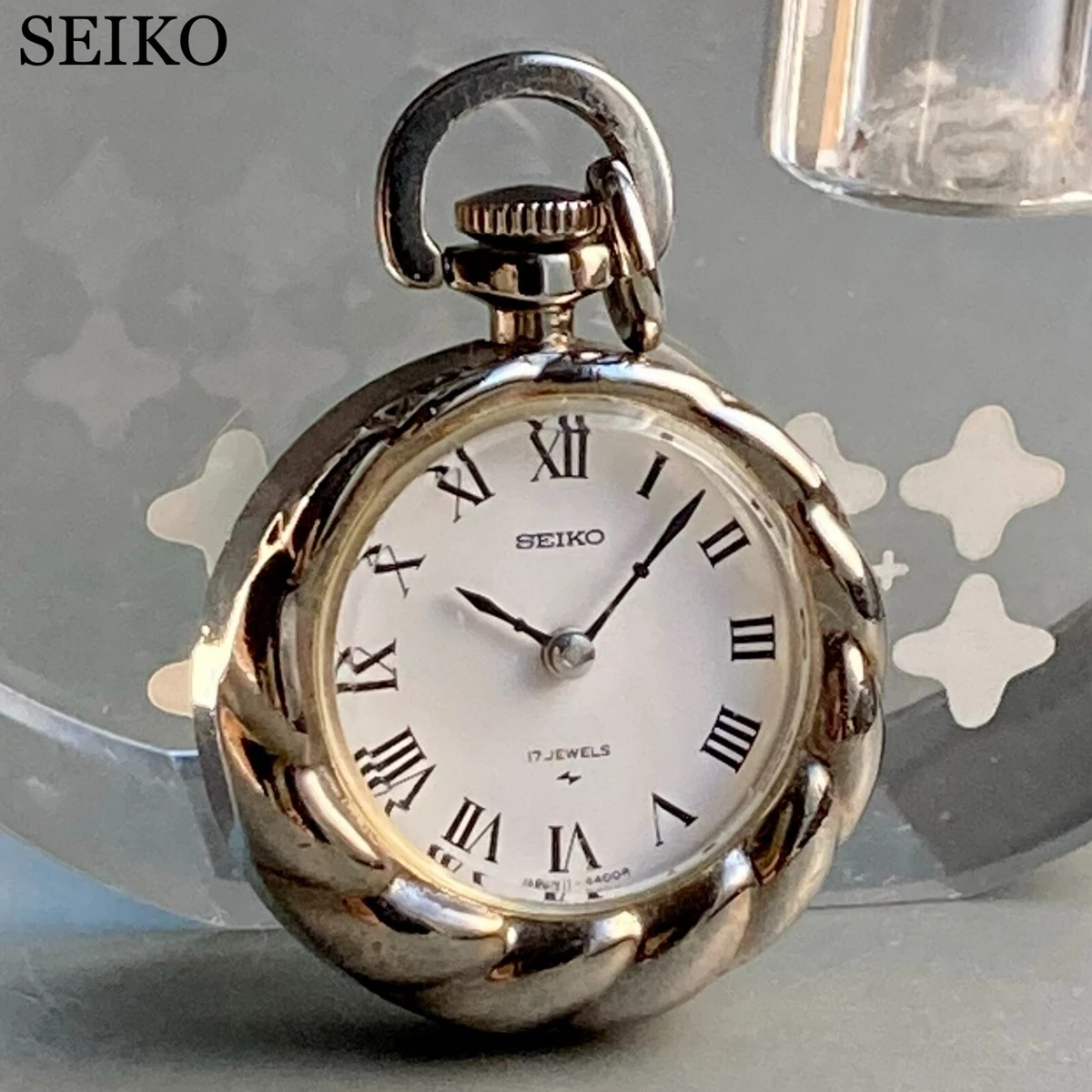 SEIKO vintage pocket watch open face manual work from Japan | eBay