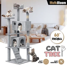 Cat Tree Cat Tower Activity Center Multi-Level Scratching Posts Indoor Activity