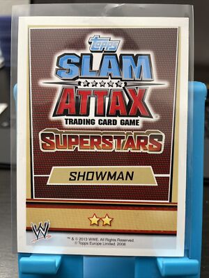 2013 Topps Wwe Slam Attax Superstars Showman Charlotte Flair Wow