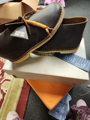 NEW Clarks Originals Desert Boots Men display picture 3