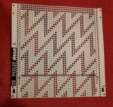 A Passap/ Pfaff Punchcard/ Deco Card No29 For Duomatic Knitting Machines 