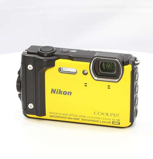 Nikon W300 16.0MP Digital Camera Yellow Waterproof eBay