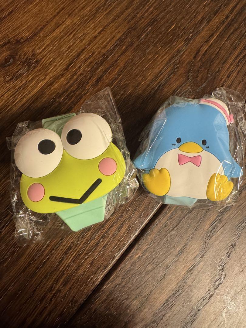 Sanrio Mascot Watch Set - Kerokeropp & Tuxedo Sam -  in Bag