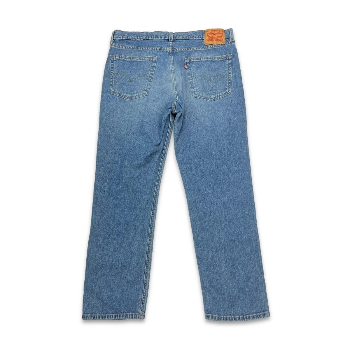 Levi's 541 Jeans Mens 37x29 Blue Athletic Taper Light Wash