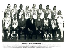 1966-67 BOSTON CELTICS 8X10 TEAM PHOTO BASKETBALL PICTURE NBA
