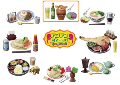 RE-MENT Petit Sample Series Asian Dining Food Mini Toys Miniature