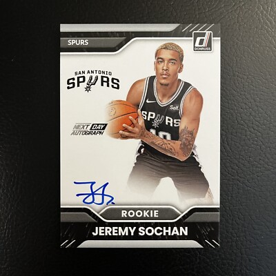 2022-23 Panini Donruss JEREMY SOCHAN Next-Day Auto RC ON-CARD 