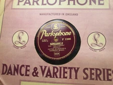 Victor Silvester's Harmony Music: Barcarolle 10" 78RPM Shellac F 1346 Very Rare