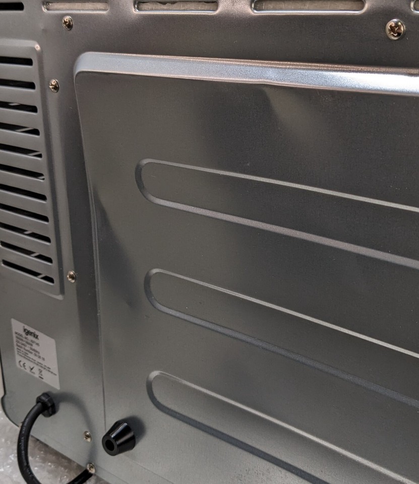 Igenix IG7145 Tabletop 45L Mini Oven & Grill Double Hotplate Hobs White