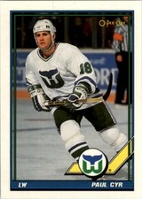 1991-92 O-Pee-Chee NHL Paul Cyr #73