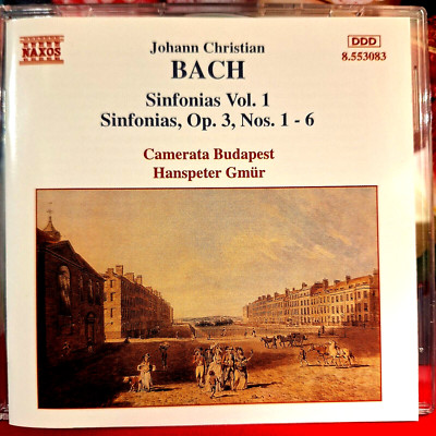 Johann Christian Bach (1735-1782) 6 Sinfonien op. 3