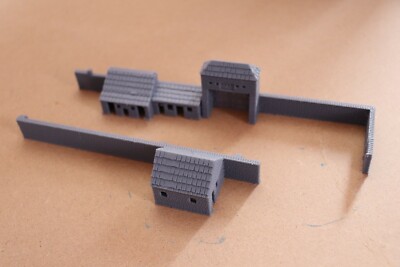 La Haye Sainte Bauernhaus NUR WANDSET Wargaming 1815 Napoleonisch 10 mm WATERLOO