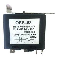 UNIVERSAL POTENTIAL RELAY 170 VOLTAGE,139-152 PICK UP,55 DROP OUT, 60Hz.(QRP-63)