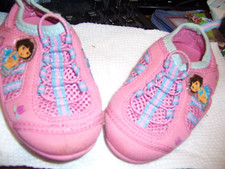 DORA THE EXPLORER Pink Girls Water Shoes - SIZE 5