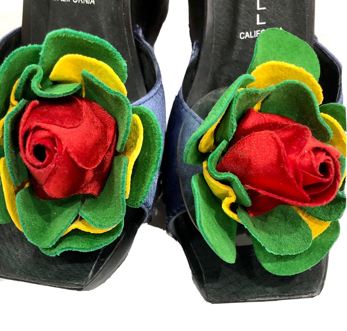 Jeffrey Campbell Havana Last Blue Red Blk Yellow GreenFloral