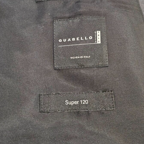 Hugo Boss Guabello Super 120's Italy Dual Vent Charcoal Gray Blazer Jacket 48R - Picture 2 of 8