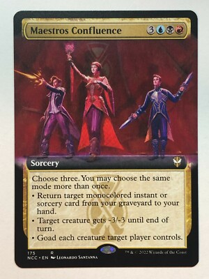 MTG Streets of New Capenna Maestros Confluence (Extended Art) 175 NM/M