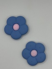 New Charms Bogg Bag Summer Beach Bag Accessories LARGE Decorative Flowers