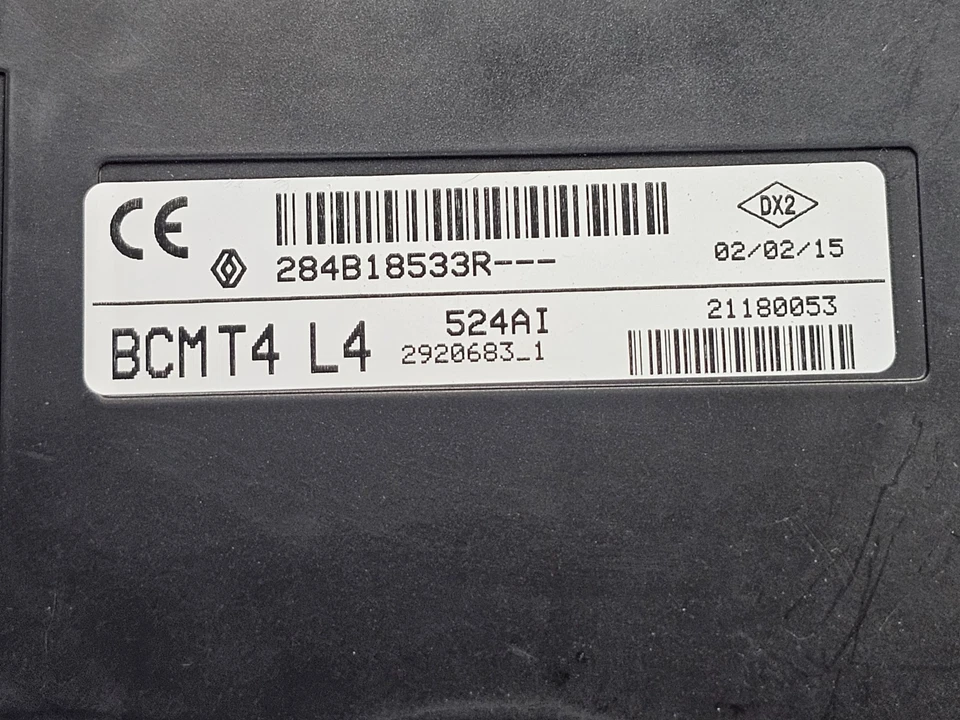 ✅ 2015 SMART W453 FORFOUR BCM T4 L4 ECU TWINGO BCM CONTROL MODULE 284B18533R - Image 3 of 4