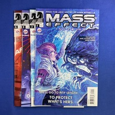 Mass Effect Invasion #1,2,3,4 Dark Horse Comics 2011 Video Game Comics Set Lot