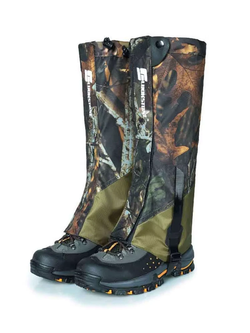 Waterproof Skiing Leg Protector Outdoor Camouflage Leaf Hiking Leg Gaiter Climb