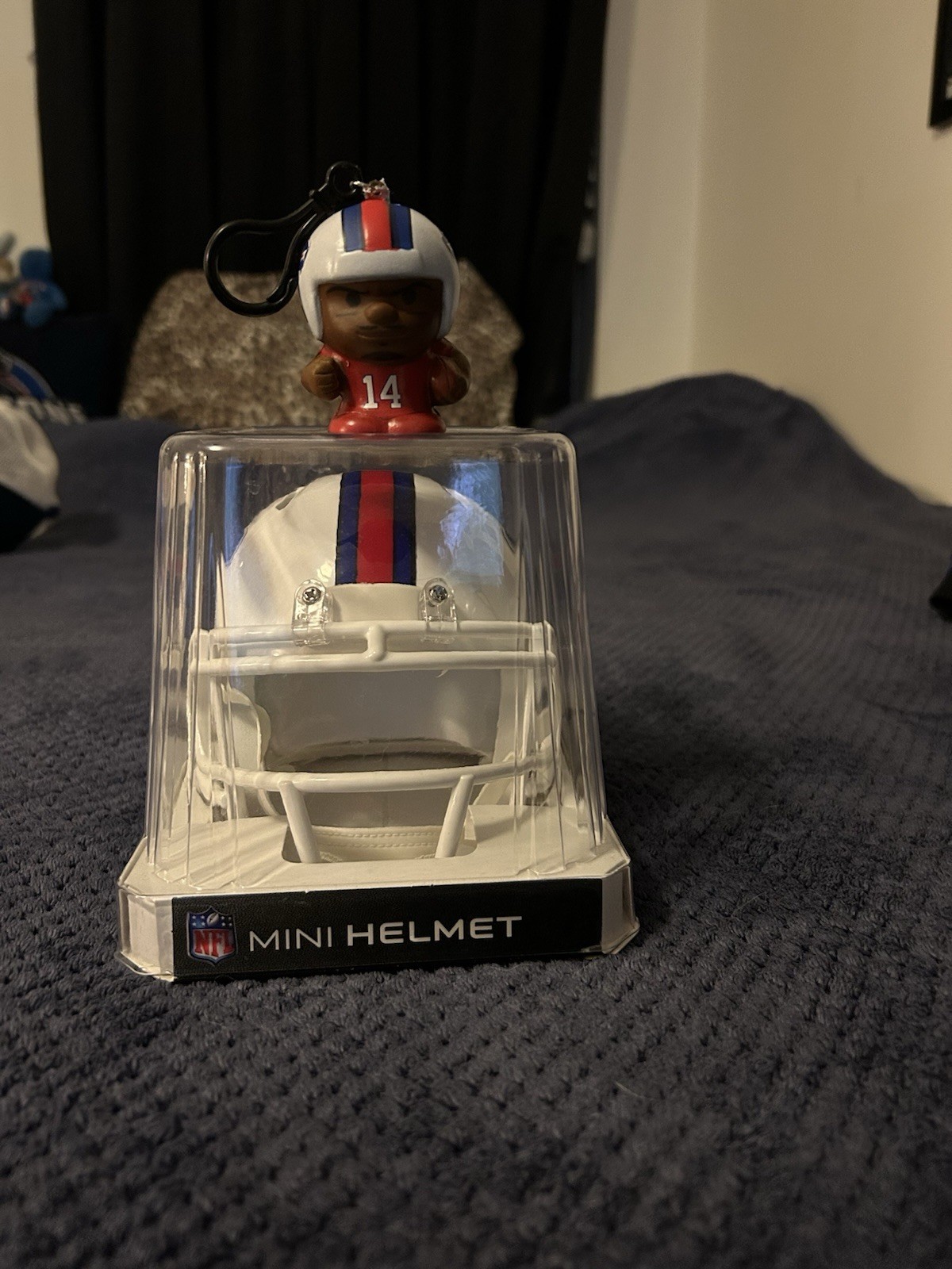 Stefon Diggs Autographed Signed Buffalo Bills Speed Mini Helmet , Beckett Authenticated 