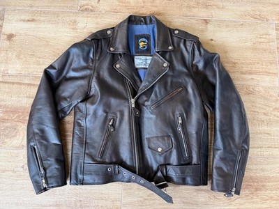 Noble House Lederjacke Bikerjacke Marlon Brando (Perfecto), Gr. L, NEU