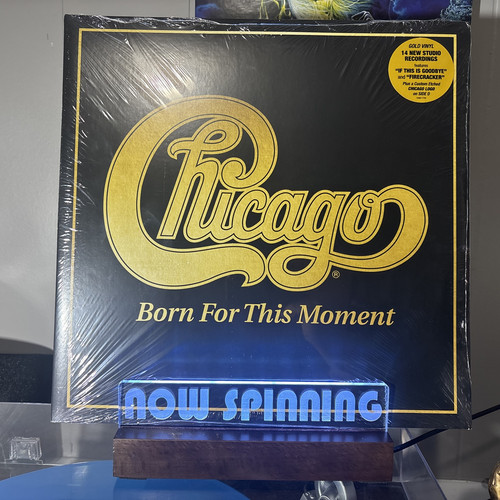 Born for this Moment by Chicago (Record, 2022) Sealed Colored Gold 2 LP Vinyls