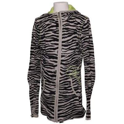 Fox Girls, Kapuzenpullover, Größe: 128, Schwarz/Weiß/Grün #BFD