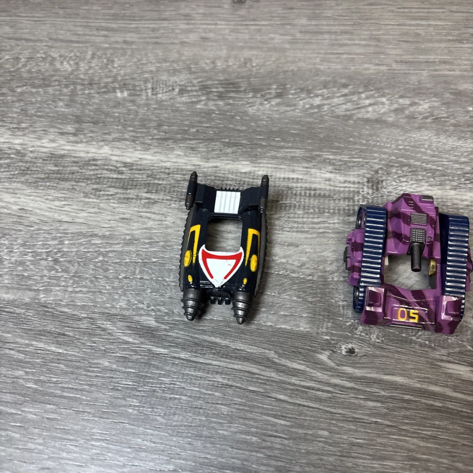 Vintage Micro Machines Highway Warriors Shells 1989  Lot Of 5 Toys Figures - Image 2 of 4