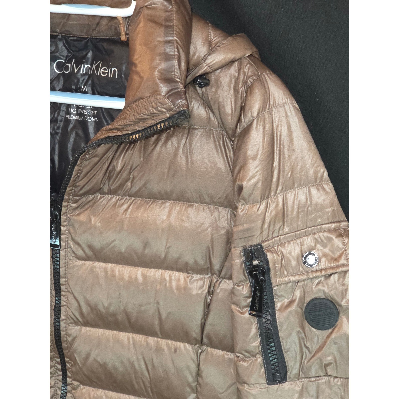 Calvin Klein Packable Lightweight Down Puffer Coa… - image 2