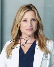 JESSICA CAPSHAW signed autograph 20x25cm GREYS ANATOMY in person autograph COA