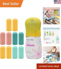 Colorful Travel Size Silicone Bottle Covers - Essential 10 Pack for Toiletries