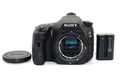 Sony Alpha 58 SLT-A58 Camera Body with Battery and Cap Good Condition
