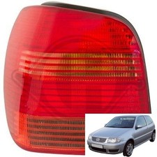 Rückleuchte links rot für VW Polo 6N2 1999-2001 Rücklicht Bremslicht Diederichs