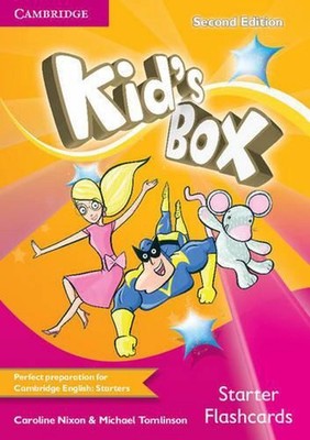 Kid's Box Starter Flashcards (Pack of 78) by Caroline Nixon (English) Cards Book