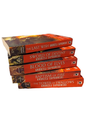 The Witcher Series, Andrzej Sapkowski 5 Book Lot