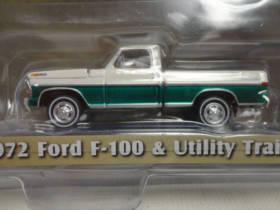 Greenlight зеленый машина 1972 FORD F-100 пикап + 1920 INDIAN SCOUT сцепки и буксировки - Изображение 2 из 4