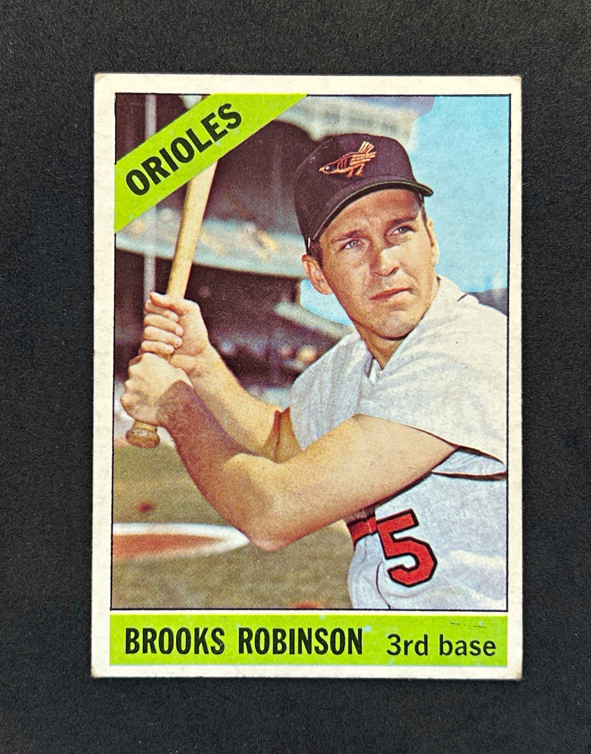 Topps 1966 Brooks Robinson #390 Baltimore Orioles Baseball Card Base Set