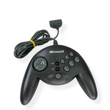 Vintage Microsoft SideWinder Game Pad 90873 PC Gamepad Controller Black